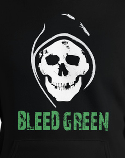 Bleed Green Unisex Hoodie Sweatshirt