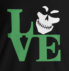 Green Legion LOVE Flowy Long Sleeve T-Shirt