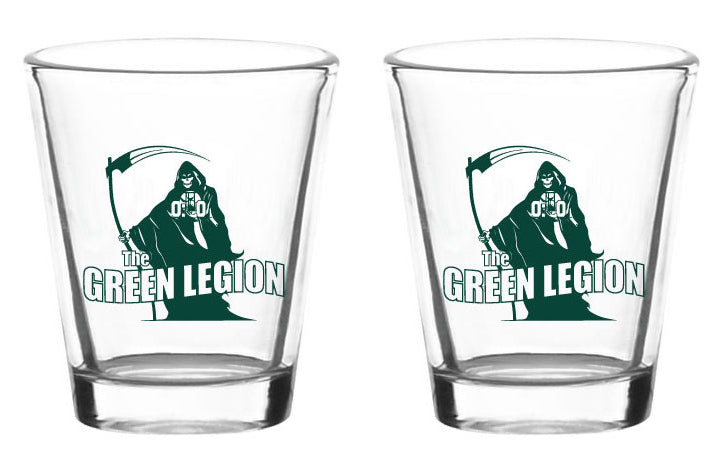 Green Legion Shot Glass Set (2)